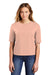 District Womens Very Important Boxy Short Sleeve Crewneck T-Shirt Dusty Peach Front