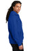 District DT6600 Mens V.I.T. Heavyweight Fleece Hooded Sweatshirt Hoodie Deep Royal Blue Side