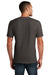 District Mens Flex Short Sleeve Crewneck T-Shirt Heather Charcoal Grey Side
