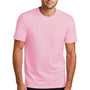 District Mens Flex Short Sleeve Crewneck T-Shirt - Lilac Pink