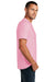 District Mens Flex Short Sleeve Crewneck T-Shirt Lilac Pink Side
