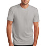 District Mens Flex Short Sleeve Crewneck T-Shirt - Silver Grey Mist