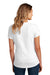 District Womens Flex Short Sleeve Scoop Neck T-Shirt White Side