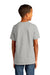 District Youth Re-Tee Short Sleeve Crewneck T-Shirt Heather Light Grey Side