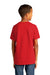 District Youth Re-Tee Short Sleeve Crewneck T-Shirt Ruby Red Side