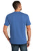 District Mens Re-Tee Short Sleeve Crewneck T-Shirt Heather Blue Side