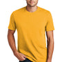 District Mens Re-Tee Short Sleeve Crewneck T-Shirt - Maize Yellow