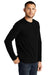District DT8003 Re-Tee Long Sleeve Crewneck T-Shirt Black 3Q