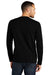 District DT8003 Re-Tee Long Sleeve Crewneck T-Shirt Black Back