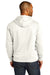 District Mens Re-Fleece Hooded Sweatshirt Hoodie Vintage White Side