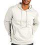 District Mens Re-Fleece Hooded Sweatshirt Hoodie - Vintage White - Closeout