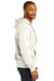 District Mens Re-Fleece Hooded Sweatshirt Hoodie Vintage White Side