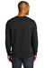 District Mens Re-Fleece Crewneck Sweatshirt Black Side