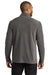 Port Authority F151 Mens Accord Microfleece Full Zip Jacket Pewter Grey Back