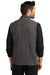 Port Authority F152 Mens Accord Microfleece Full Zip Vest Pewter Grey Back