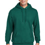 Hanes Mens Ultimate Cotton PrintPro XP Pill Resistant Hooded Sweatshirt Hoodie - Cactus Green