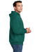 Hanes Mens Ultimate Cotton PrintPro XP Hooded Sweatshirt Hoodie Cactus Green Side
