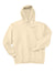 Hanes Mens Ultimate Cotton PrintPro XP Hooded Sweatshirt Hoodie Natural Flat Front