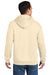 Hanes Mens Ultimate Cotton PrintPro XP Hooded Sweatshirt Hoodie Natural Back