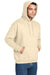 Hanes Mens Ultimate Cotton PrintPro XP Hooded Sweatshirt Hoodie Natural 3Q