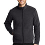 Port Authority Mens Ultra Warm Brushed Fleece Full Zip Jacket - Graphite Grey/Deep Black