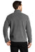 Port Authority Mens Ultra Warm Brushed Fleece Full Zip Jacket Gusty Grey/Sterling Grey Side