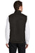 Port Authority Mens Sweater Fleece Full Zip Vest Heather Black Side