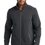 Port Authority Mens Network Fleece Full Zip Jacket - Charcoal Grey