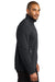 Port Authority F422 Mens Network Fleece Full Zip Jacket Charcoal Grey Side