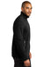 Port Authority F422 Mens Network Fleece Full Zip Jacket Deep Black Side
