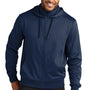 Port Authority Mens Smooth Fleece Full Zip Hooded Jacket - River Navy Blue