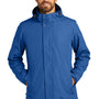 Port Authority Mens All Weather 3-in-1 Water Resistant Full Zip Hooded Jacket - True Blue