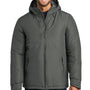 Port Authority Mens Venture Windproof & Waterproof Insulated Full Zip Hooded Jacket - Smoke Grey