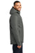 Port Authority J362 Mens Venture Waterproof Insulated Full Zip Hooded Jacket Smoke Grey Side