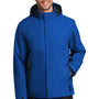 Port Authority Mens Tech Windproof & Waterproof Full Zip Hooded Jacket - Cobalt Blue