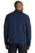 Port Authority J417 Mechanic Full Zip Soft Shell Jacket Dress Navy Blue Back