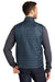 Port Authority Mens Packable Puffy Full Zip Vest Regatta Blue/River Navy Blue Side