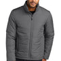 Port Authority Mens Water Resistant Full Zip Puffer Jacket - Shadow Grey