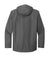 Port Authority J920 Collective Tech Full Zip Outer Shell Hooded Jacket Graphite Grey Flat Back