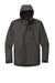 Port Authority J920 Collective Tech Full Zip Outer Shell Hooded Jacket Graphite Grey Flat Front