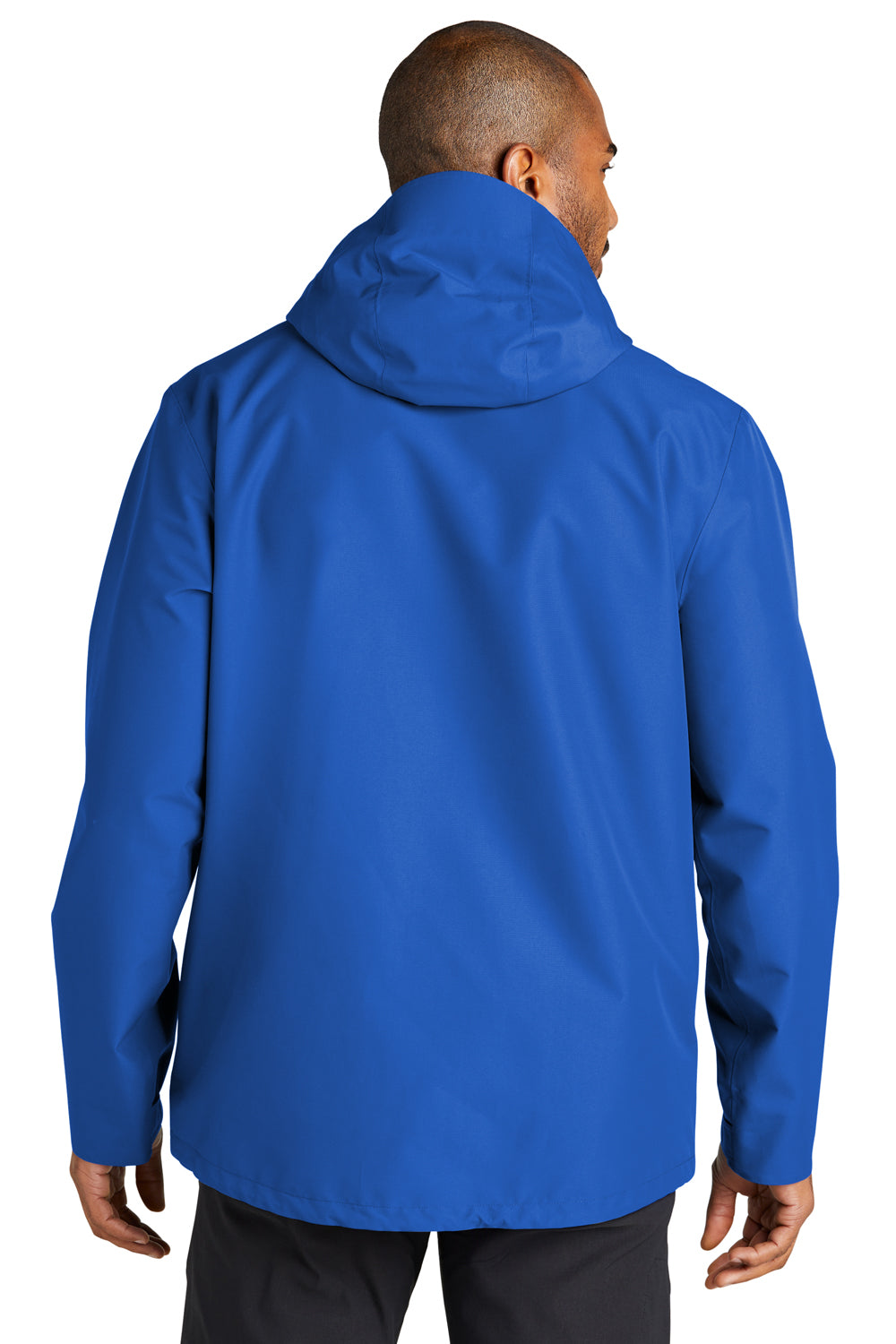 Port Authority J920 Collective Tech Full Zip Outer Shell Hooded Jacket True Royal Blue Back