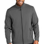 Port Authority Mens Collective Tech Waterproof Full Zip Soft Shell Jacket - Graphite Grey