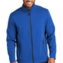 Port Authority Mens Collective Tech Waterproof Full Zip Soft Shell Jacket - True Royal Blue