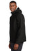Sport-Tek JST56 Waterproof Insulated Full Zip Hooded Jacket Black  Side