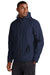 Sport-Tek JST56 Waterproof Insulated Full Zip Hooded Jacket True Navy Blue 3Q