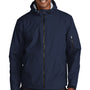 Sport-Tek Mens Waterproof Insulated Full Zip Hooded Jacket - True Navy Blue