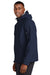 Sport-Tek JST56 Waterproof Insulated Full Zip Hooded Jacket True Navy Blue Side