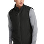 Sport-Tek Mens Water Resistant Insulated Full Zip Vest - Black