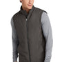 Sport-Tek Mens Water Resistant Insulated Full Zip Vest - Graphite Grey