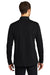 Port Authority Mens Dry Zone Long Sleeve Polo Shirt Deep Black Side